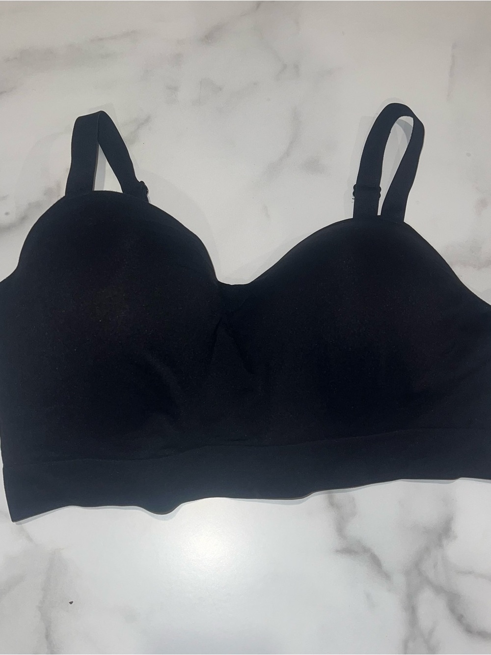 Truekind Everyday Comfort Black Wireless Bra 2XL